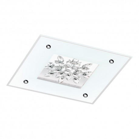 Plafón de Techo LED Eglo Benalua 1 Blanco Luz Cálida Regulable 24W