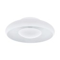 Plafonnier LED EGLO Meldola Blanc Lumière Chaude Dimmable 24W