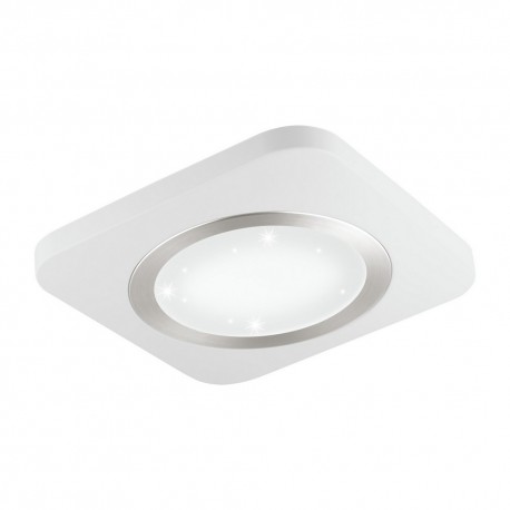 Plafón de Techo LED Eglo Puyo-S Blanco Luz Cálida 14W