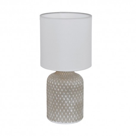 Lampe de Table EGLO Bellariva Gris 1 Ampoule E14