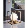 Lampe de Table EGLO Vallaspra Champagne 1 Bulb E14