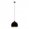 Suspension Eglo Roccaforte Noir 1 Ampoule E27 30cm