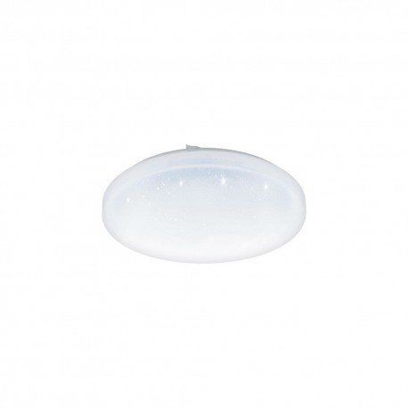 Plafonnier LED EGLO Frania-S Blanc Lumière Chaude 17W 33cm