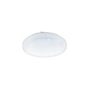 Plafonnier LED EGLO Frania-S Blanc Lumière Chaude 17W 33cm