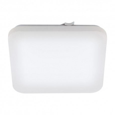 Plafonnier pour LED Salle de Bain EGLO Frania Blanc Lumière Chaude 17W