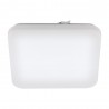 Plafonnier pour LED Salle de Bain EGLO Frania Blanc Lumière Chaude 17W