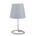 Lampe de table Trio Twin Grey 1 Bulb E14 18cm