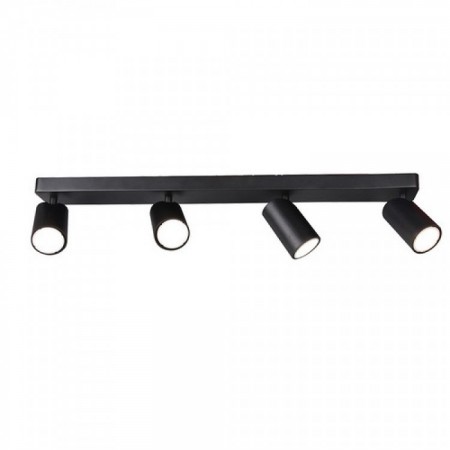 Focos Sal - negro - regleta techo - aplique - Mantra - luz orientable