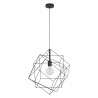 Suspension Eglo Straiton Black Large Cube