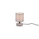 Lampe de Table Trio Marie Marron 1 Ampoule E14 14cm