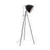 Lampadaire Eglo Mareperla Black Glass Optics