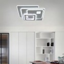 Plafond Kelektron Rétro LED Intégré Blanc 90W