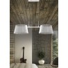 Suspension acontract-luz Bilbo 2 tulipes Light Neutral 4000K