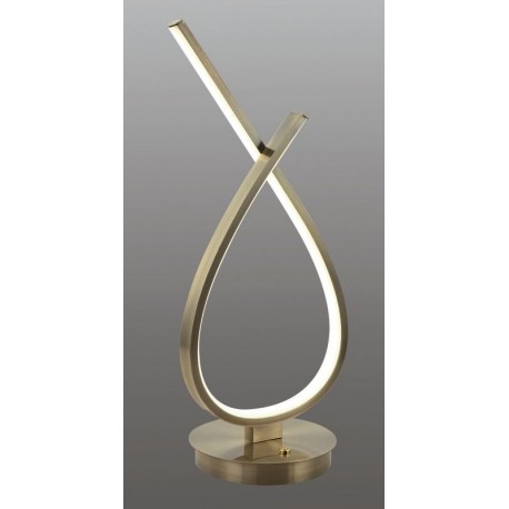 Lampe de Table ZIONELED Table Cuir12W Lumière Neutre