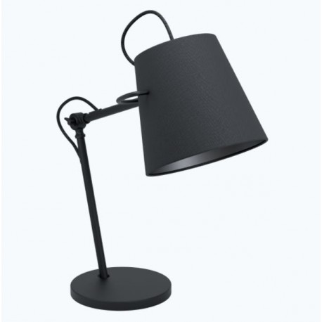 Lampe de Table EGLO Granadillos 1xE27 Noir