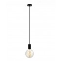 Suspension Eglo Pozueta LED Noir 1xE27