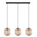 Vintage Eglo Suspension Linéaire Bordesley Boho LED 3xE27