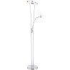 Lampadaire LED MDC Anello Chrome Matte Dimable Warm Light