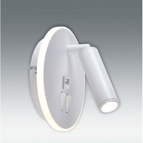 Applique MARS 8W LED-USB 4000K Blanc