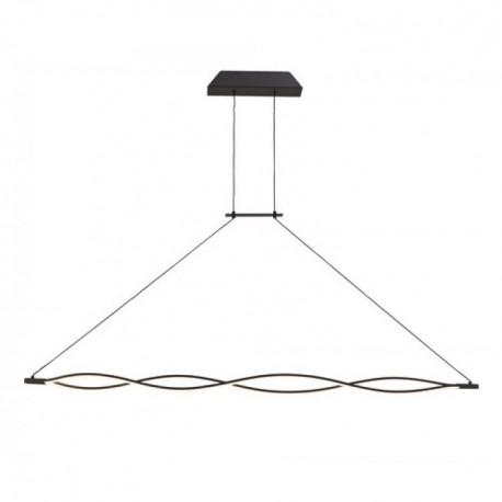 Lámpara Colgante LED Mantra Sahara Forja 137Cm Luz Cálida 42W Regulable