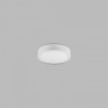 Downlight LED Superficie LED Mantra Saona Superficie Blanco Mate Redondo Luz Cálida 8W