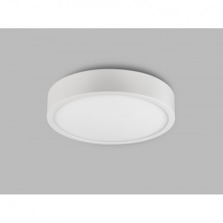 Downlight LED Superficie LED Mantra Saona Superficie Blanco Mate Redondo Luz Cálida 24W