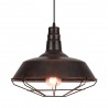 Suspension Fabrilamp Flamenco Brown Oxide 1xE27