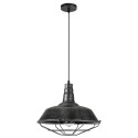 Suspension Fabrilamp Flamenco Rustic Silver 1xE27