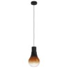 Eglo Suspension Chasely Crystal Black Caramel 1xE27