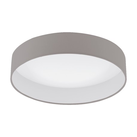 Plafón de Techo LED Eglo Palomaro 1 Gris Pardo Luz Cálida 18W 40,5cm