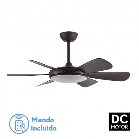 Ventilador de Techo Fabrilamp Oriel Marrón 107cm 6 Palas