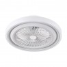 Ventilateur de plafond Fabrilamp Rok White LED 80W CCT avec télécommande