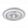 Ventilateur de plafond Fabrilamp Santa Ana Plata LED 80W CCT avec télécommande