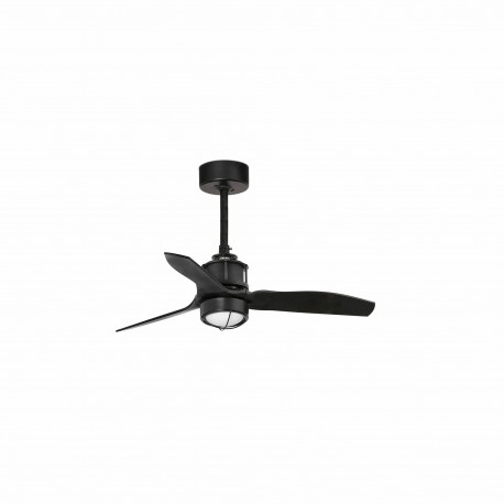 Ventilador de Techo Faro Just Fan DC Xs 81cm Negro Con Luz