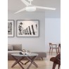 Ventilateur de Plafond Faro Vulcano 152cm Blanc 3 Pales Avec lumière Smart Fan