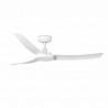 Faro Siros DC Ventilateur de Plafond 132cm Blanc Sans Lumière