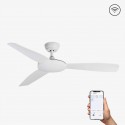 Ventilador de Techo Faro Islot DC Blanco 132cm Sin luz Smart Fan