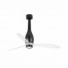 Faro Eterfan DC Ventilateur de Plafond 128cm Noir mat Avec Lumière Smart Fan