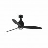 Ventilador de Techo Faro Mini Eterfan DC Negro Mate Con Luz Smart Fan