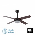 Ventilador de Techo Fabrilamp Ciro DC Marrón 117cm Palas Cerezo/Nogal