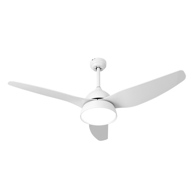 Ventilateur De Plafond Fabrilamp Kohilo Dc Blanc Pales Cm