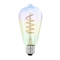 Ampoule décorative Eglo ST64 Couleur Iridescent 4W LED 1800k E27