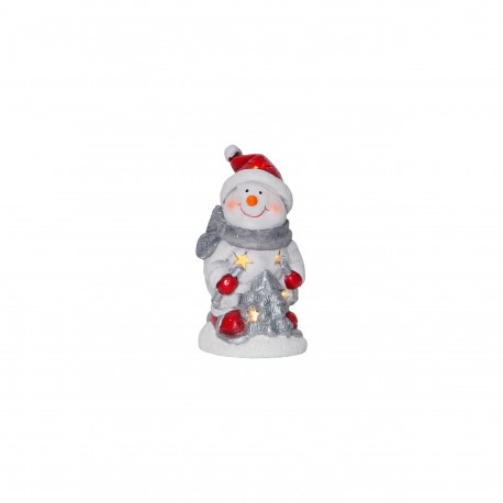 Figura Muñeco Nieve Navidad