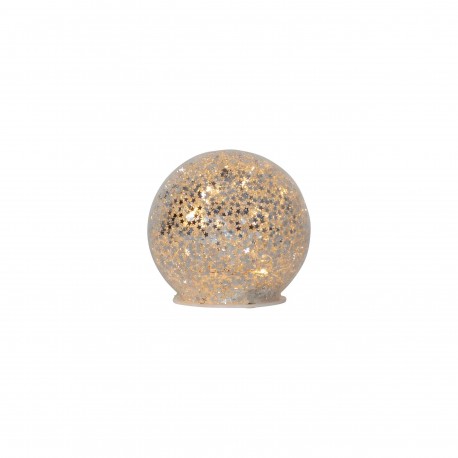 Ornement Boule Argent 10cm Noël