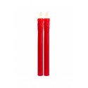 Set 2 velas Rojas Navidad