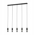 Suspension Eglo Linéaire Bernabeta Noir 5xGU10 23W