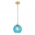 Suspension Primavera Collection Bleu 1 Lumière Ø 20cm