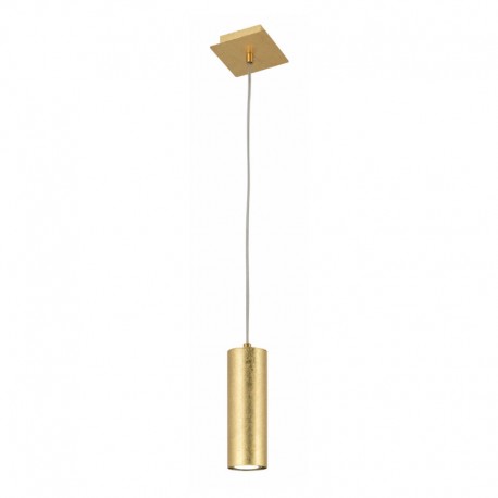 Suspension Collection Junco en feuille d'or 1xGU10