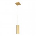 Suspension Collection Junco en feuille d'or 1xGU10