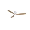 VENTILATEUR DE PLAFOND NARVI MONACO DC MOTOR BLANC/BOIS